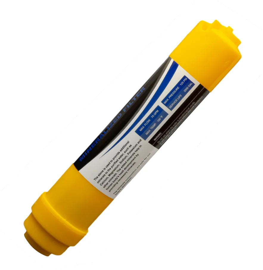 Çubuklu Sarı Mineral Filtre